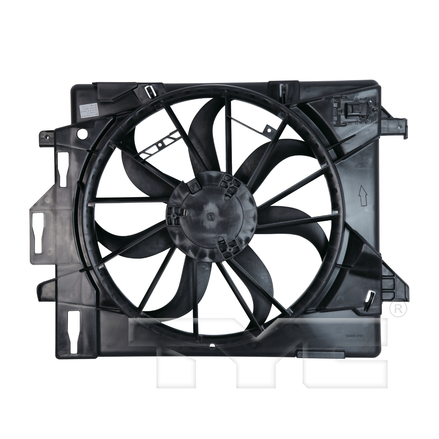 Radiador nuevo de reemplazo (aftermarket) Dodge Grand Caravan 2008-2020