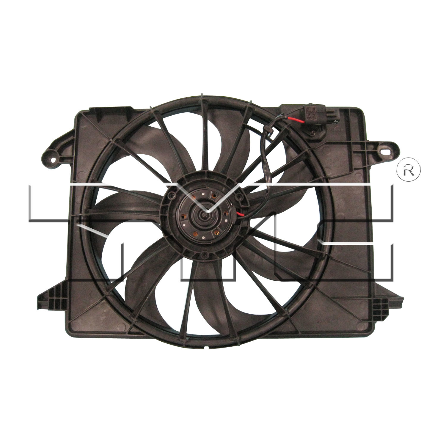 Radiator cooling fan assembly new aftermarket replacement Chrysler 300 2009-2023