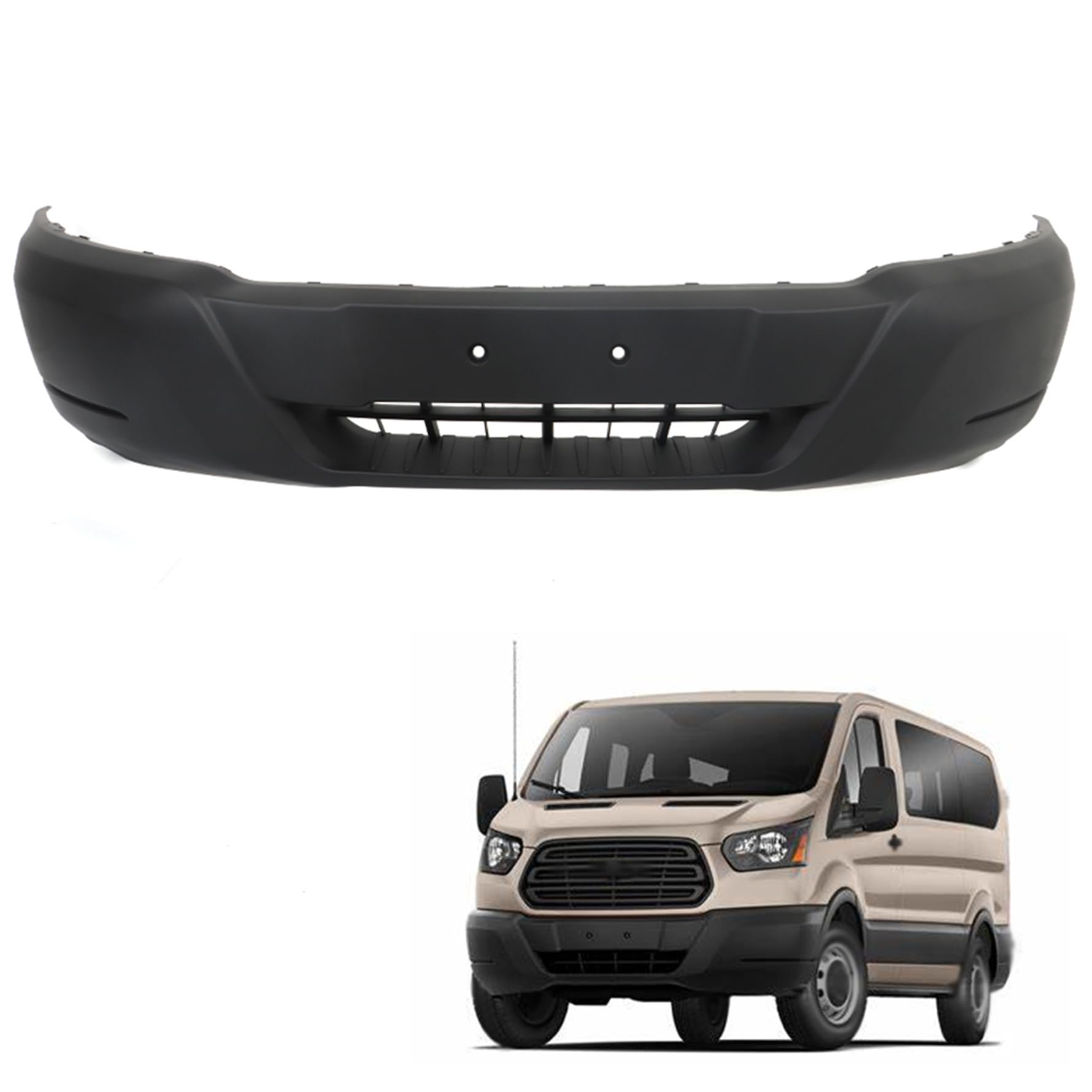 Front bumper cover used genuine OEM Ford Transit-150 2015-2019