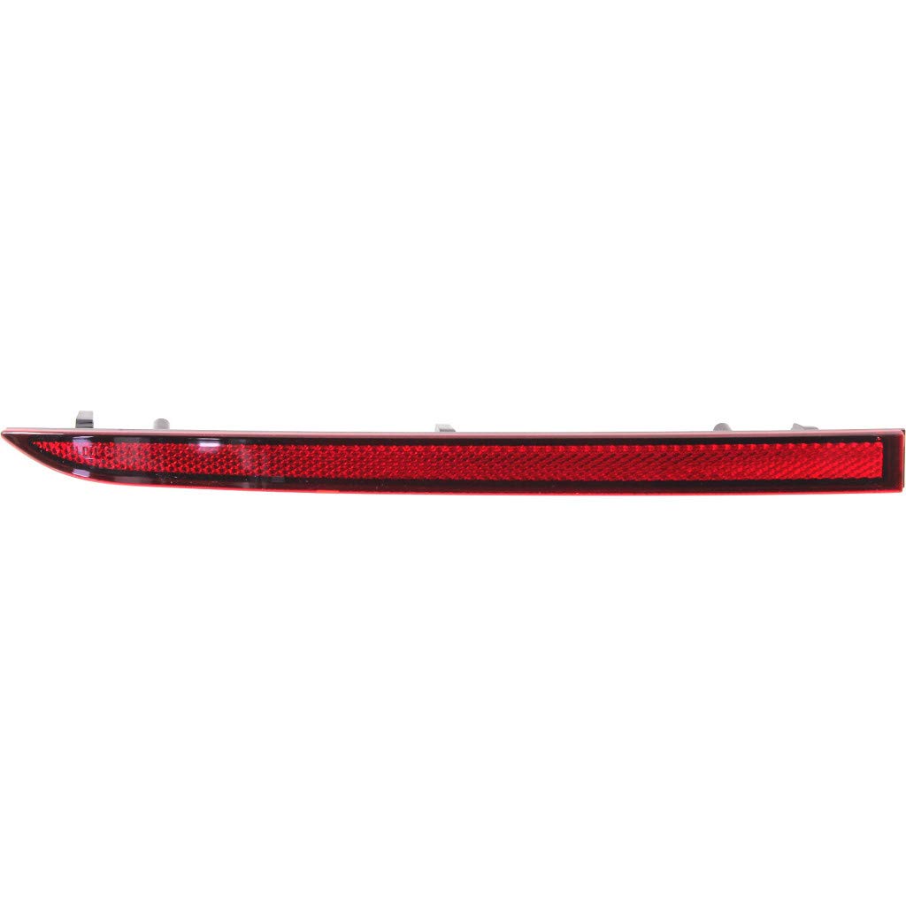 Left rear bumper reflector new aftermarket replacement Ford Edge 2015-2018
