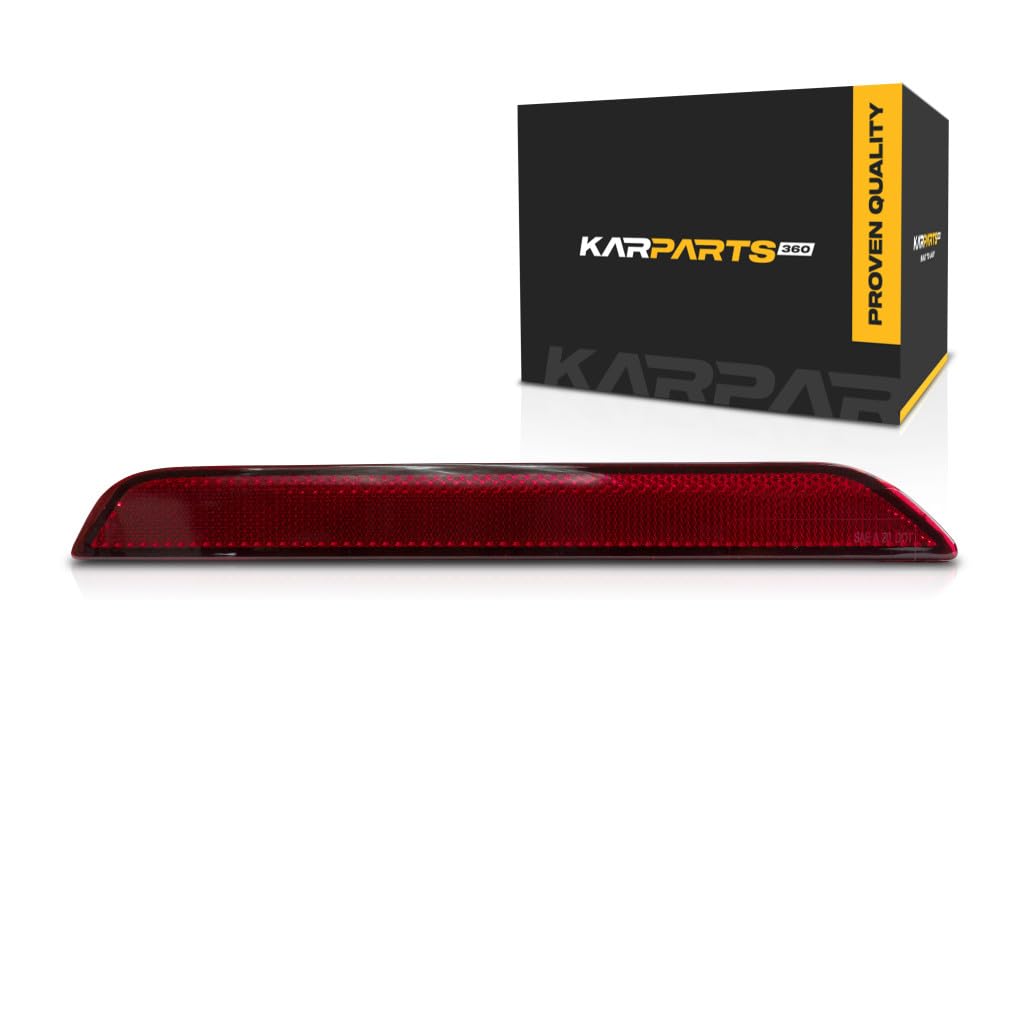 Left rear bumper reflector new CAPA certified aftermarket Ford Police Interceptor Utility 2020-2025
