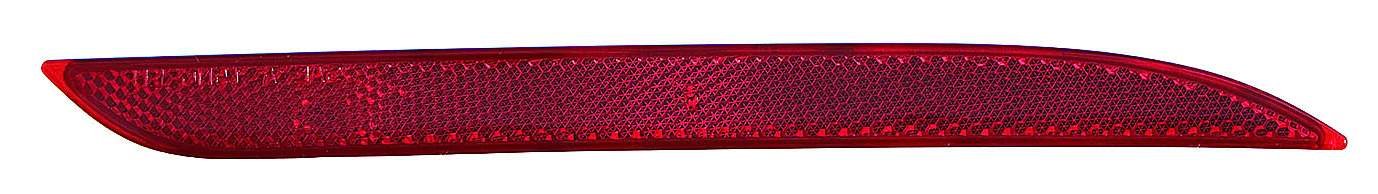 Right rear bumper reflector new CAPA certified aftermarket Ford Mustang 2015-2017