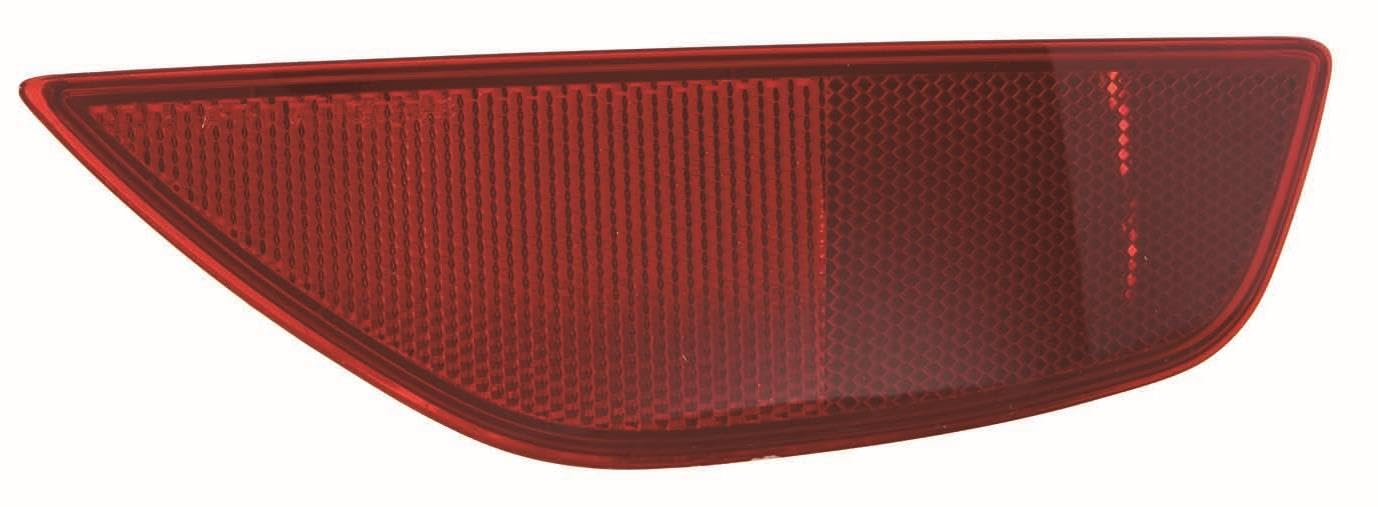 Right rear bumper reflector new aftermarket replacement Ford Fiesta 2011-2019