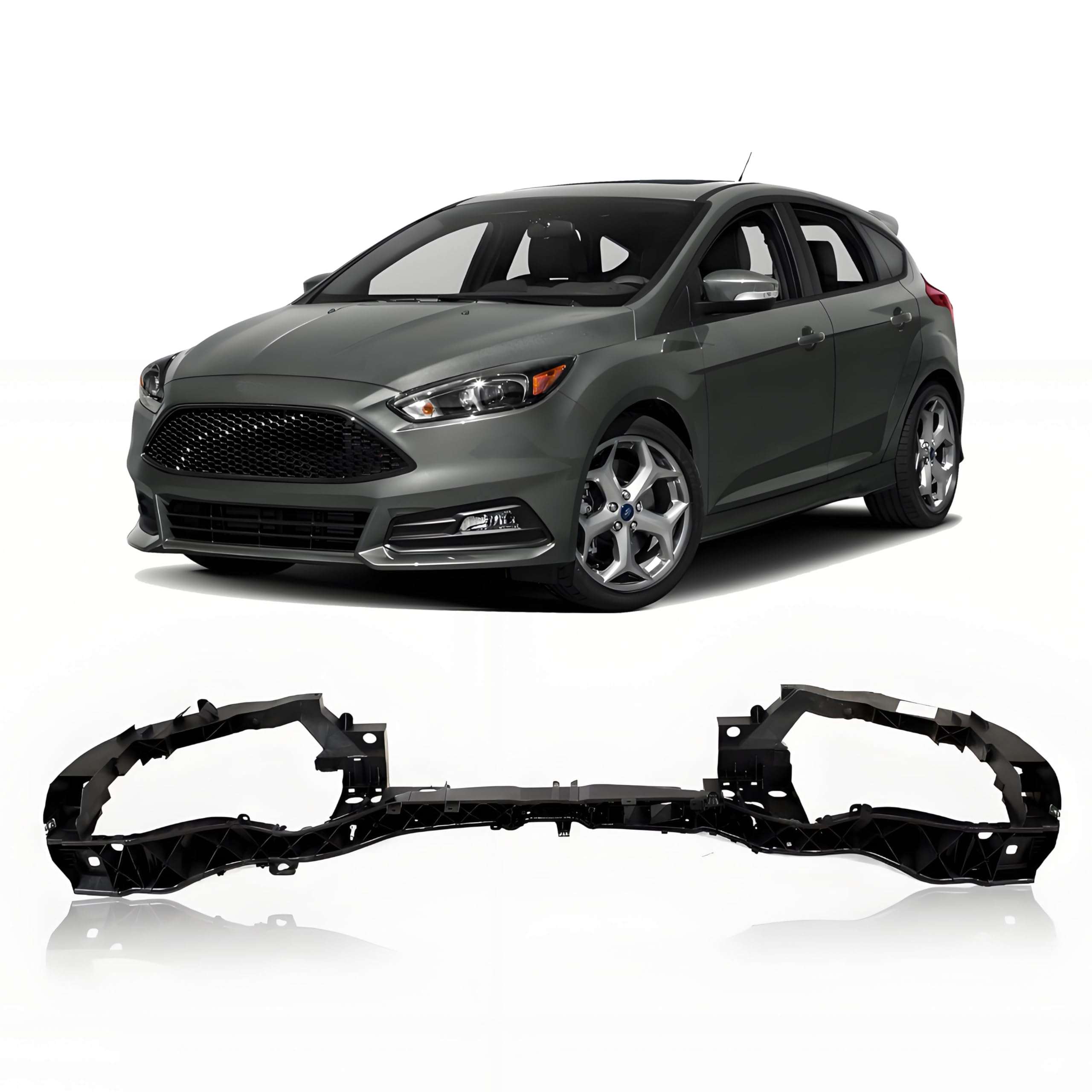 Radiator support new CAPA certified aftermarket Ford Focus 2012-2018