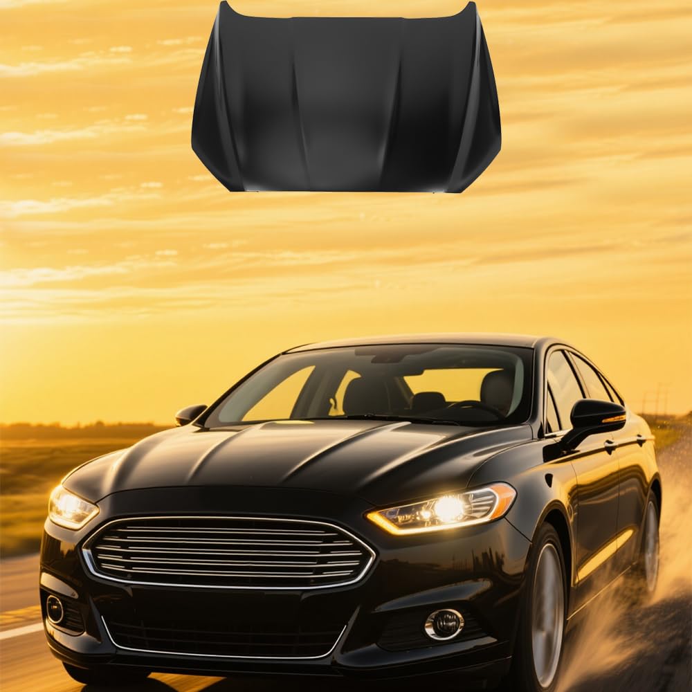 Hood panel assembly new CAPA certified aftermarket Ford Fusion 2013-2020