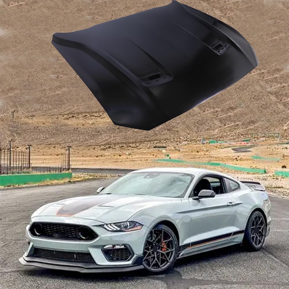 Hood panel assembly new CAPA certified aftermarket Ford Mustang 2018-2023
