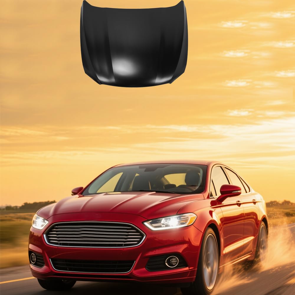 Hood panel assembly new aftermarket replacement Ford Police Interceptor Sedan 2013-2019