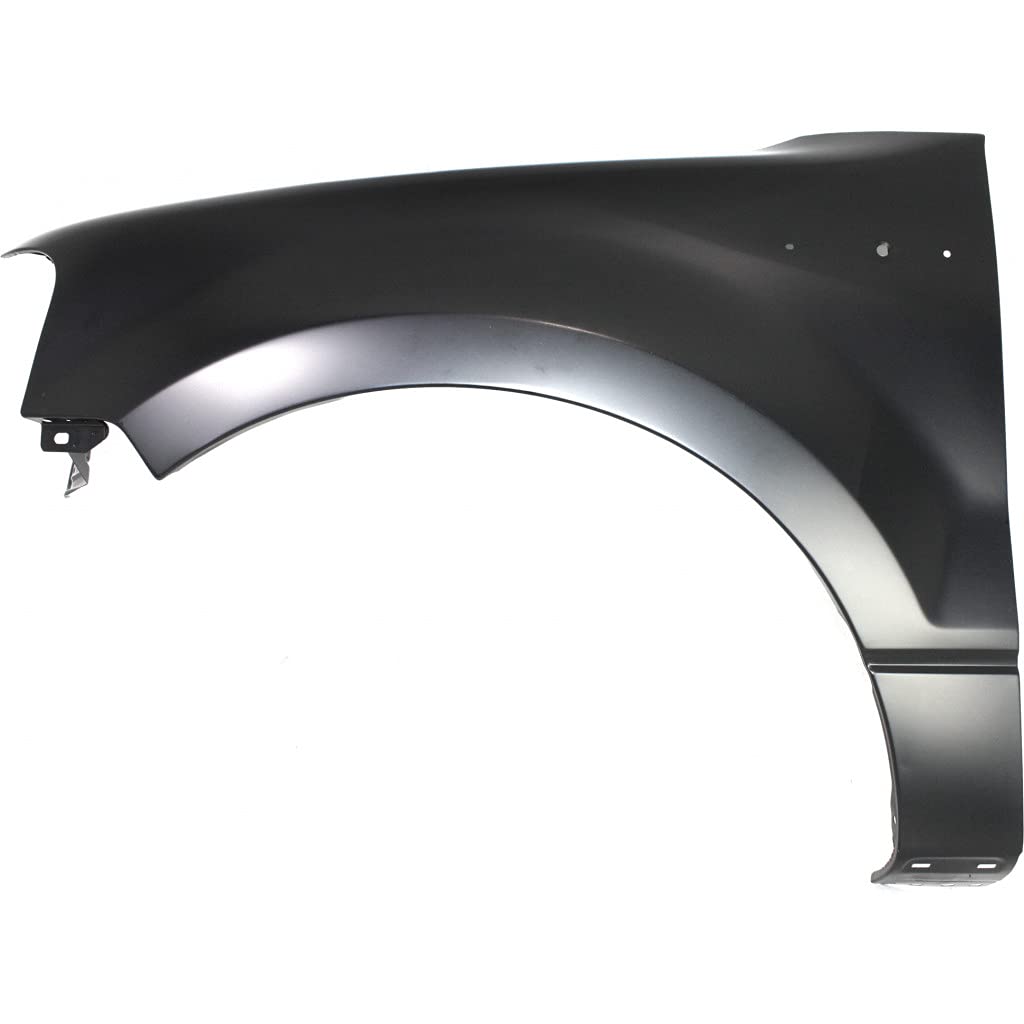 Left front fender assembly new aftermarket replacement Ford F-150 2004-2008