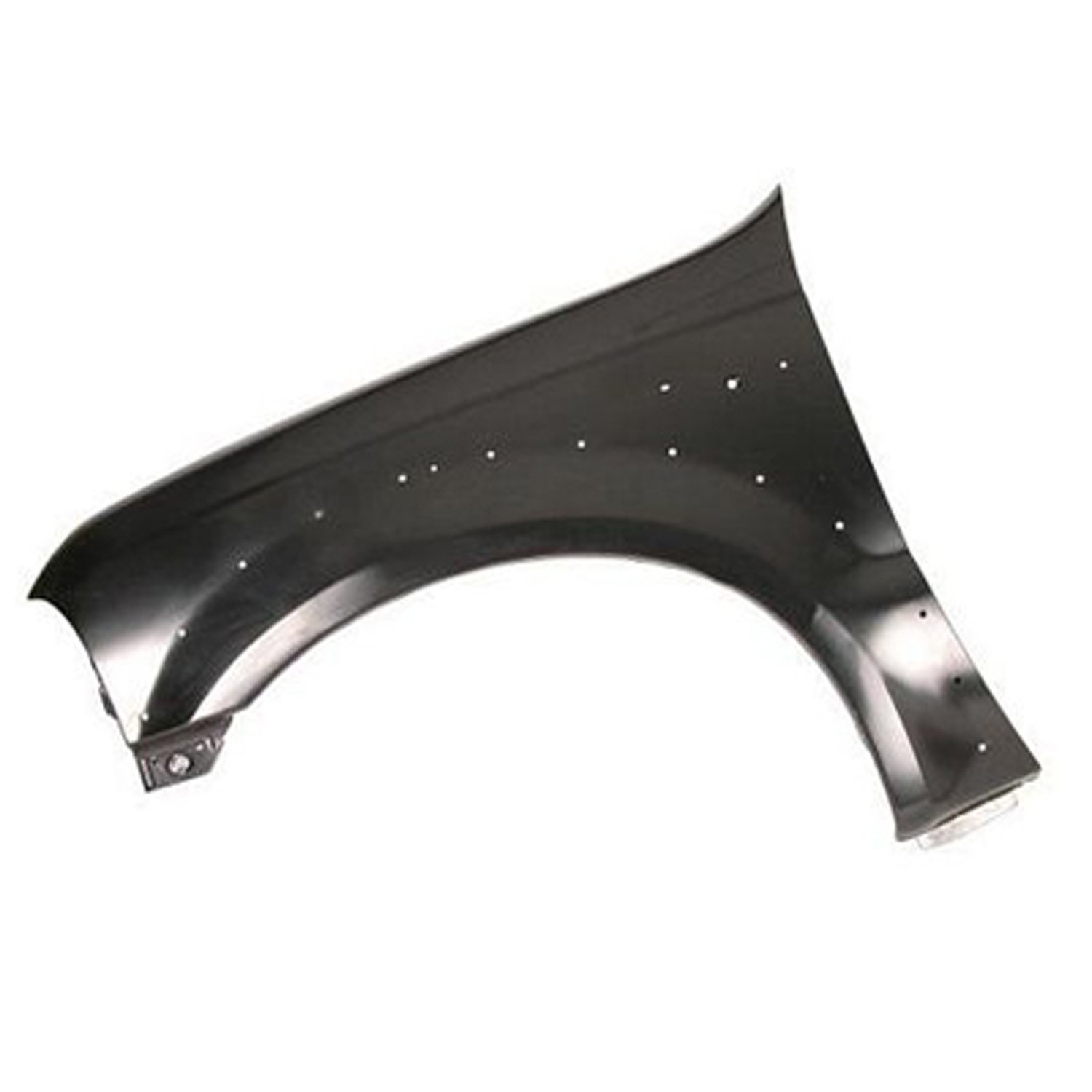 Left front fender assembly new CAPA certified aftermarket Ford F-450 Super Duty 1999-2007