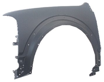 Left front fender assembly new aftermarket replacement Ford Freestyle 2005-2007