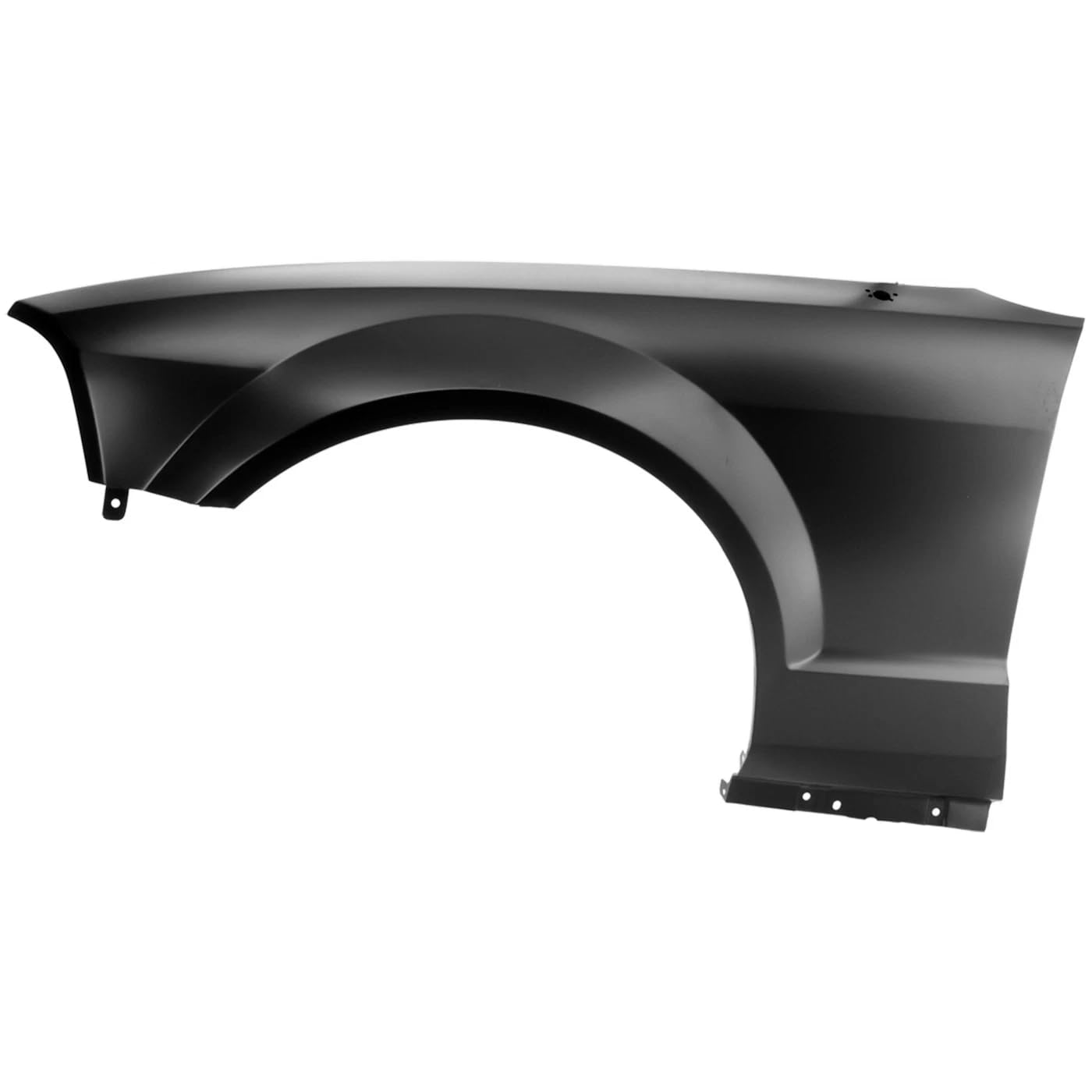 Left front fender assembly new aftermarket replacement Ford Mustang 2005-2009