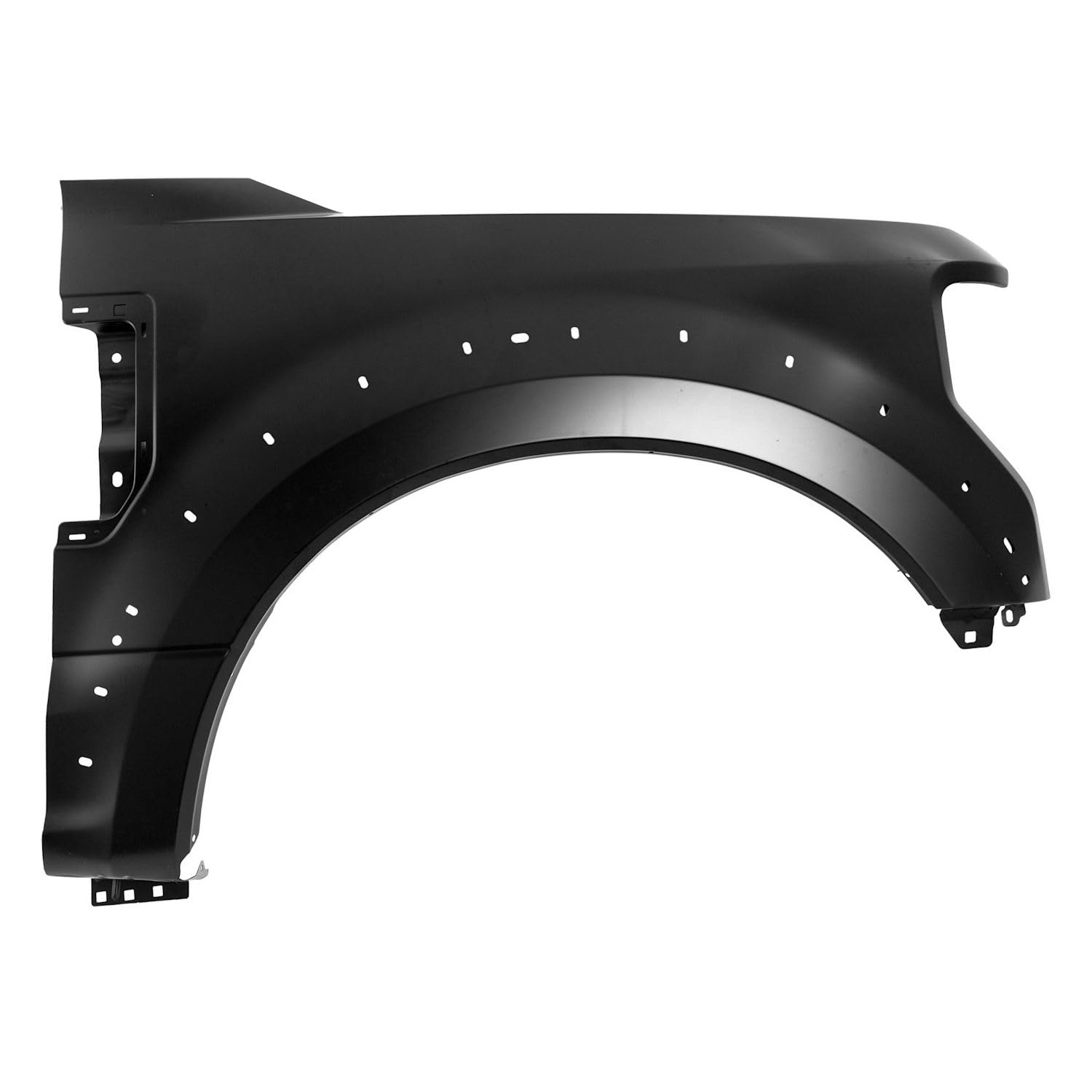Left front fender assembly new aftermarket replacement Ford F-450 Super Duty 2020-2022