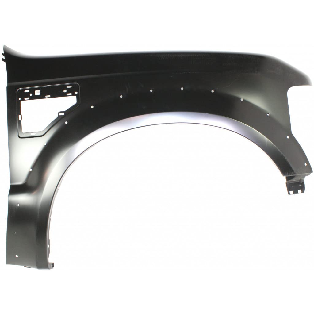 Right front fender assembly new CAPA certified aftermarket Ford F-450 Super Duty 2008-2010