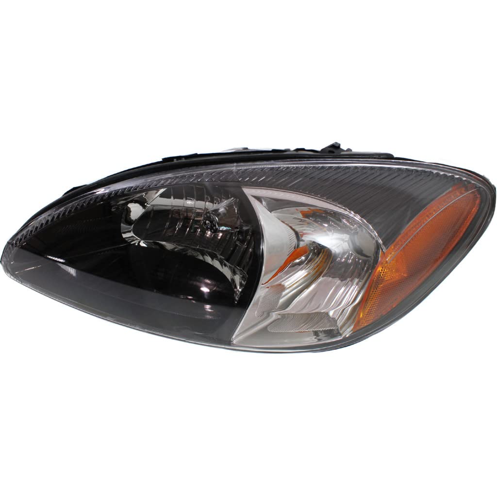 Left headlamp assembly composite new aftermarket replacement Ford Taurus 2003