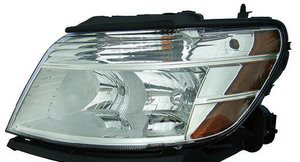 Left headlamp assembly composite new aftermarket replacement Ford Taurus 2008-2009