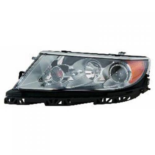 Left headlamp assembly composite new aftermarket replacement Lincoln MKZ 2010-2012