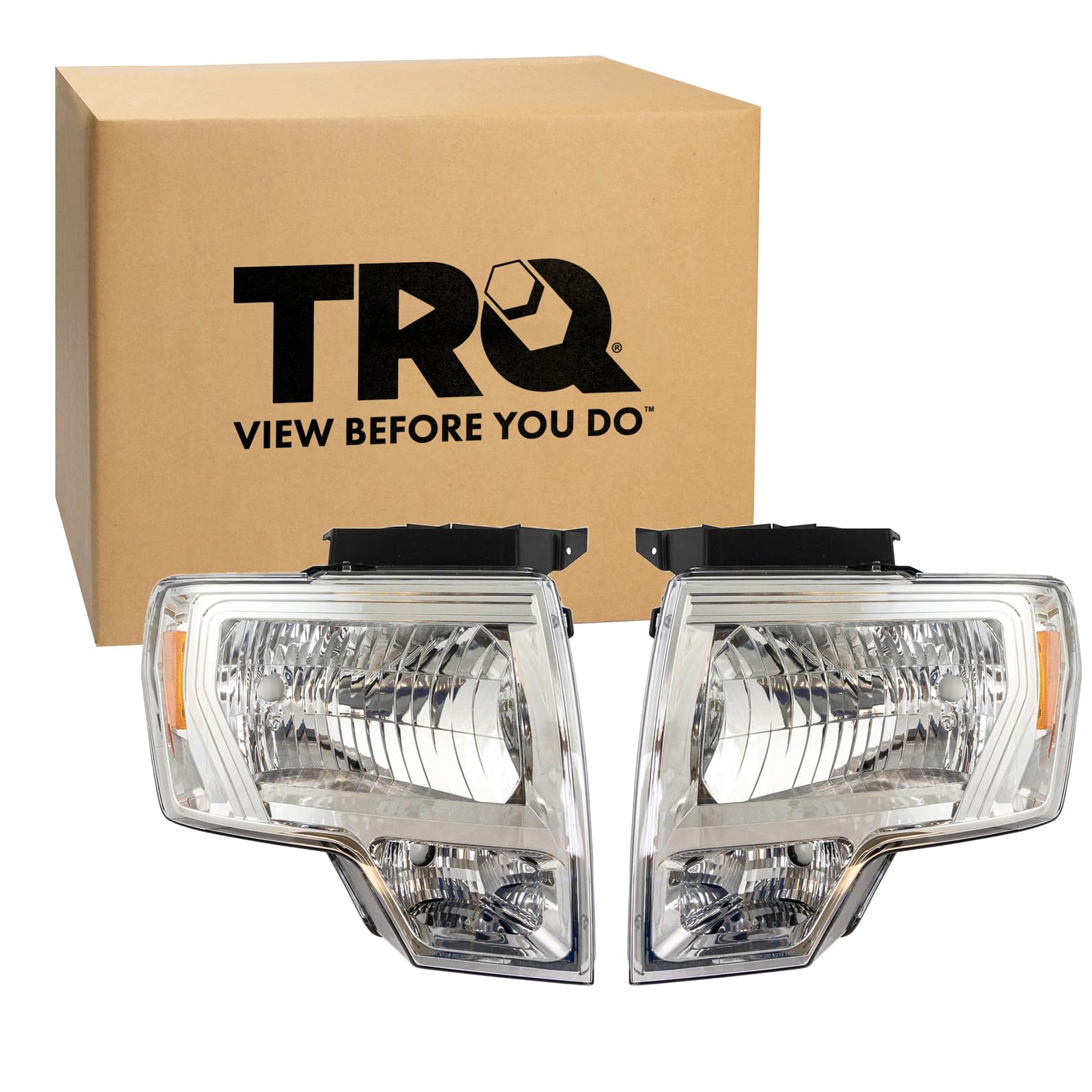 Faro izquierdo usado original (OEM) Ford F-150 2009-2014