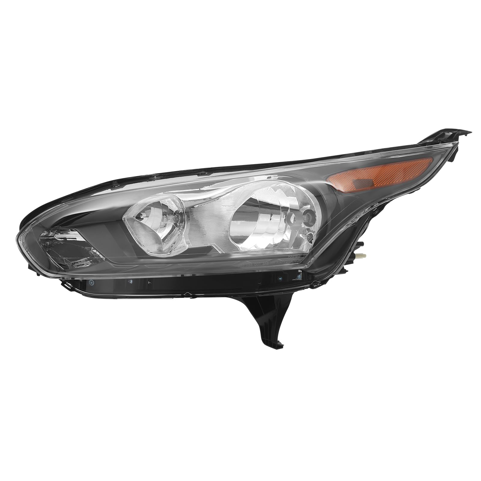 Left headlamp assembly composite new aftermarket replacement Ford Transit Connect 2014-2018