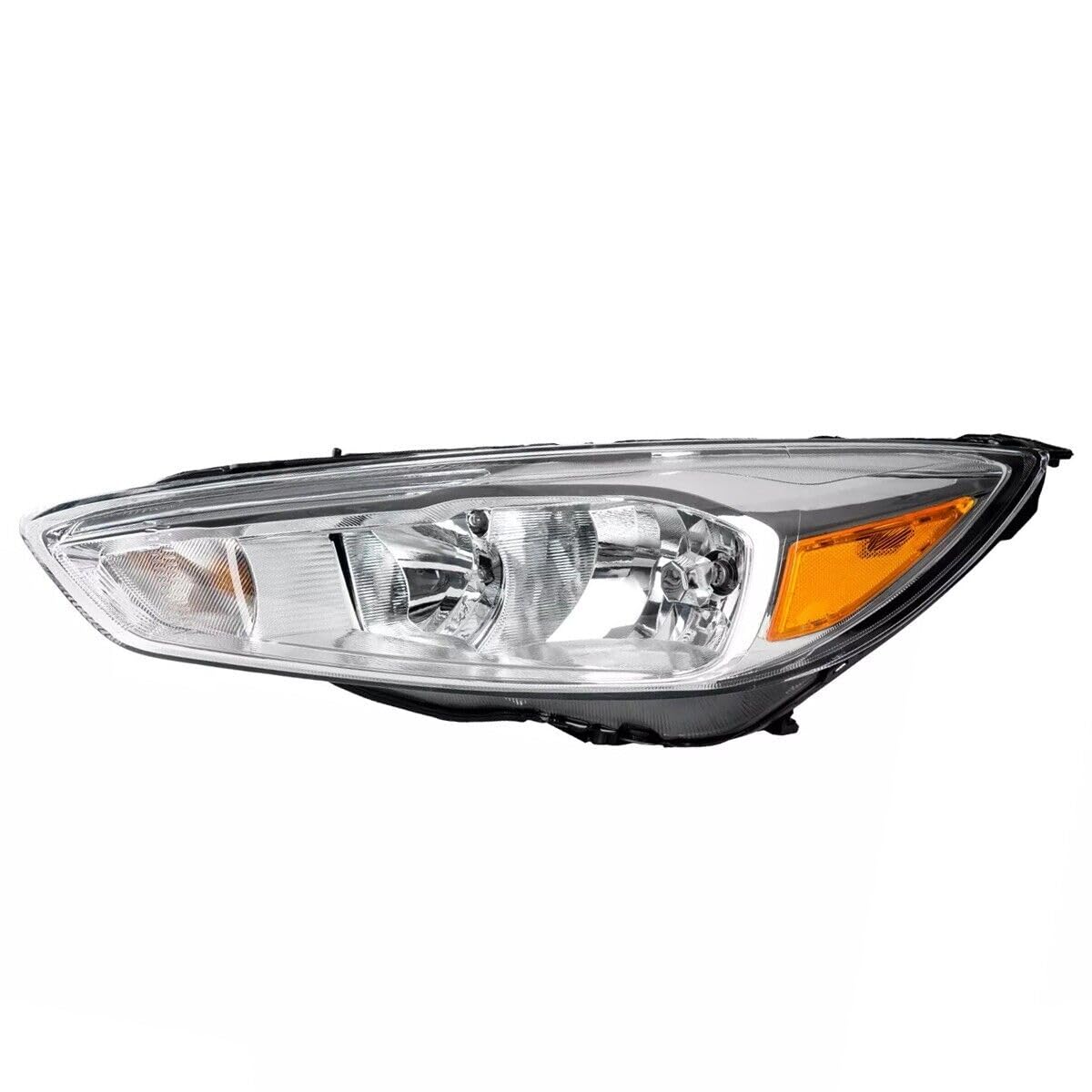 Left headlamp assembly composite new CAPA certified aftermarket Ford Focus 2015-2018