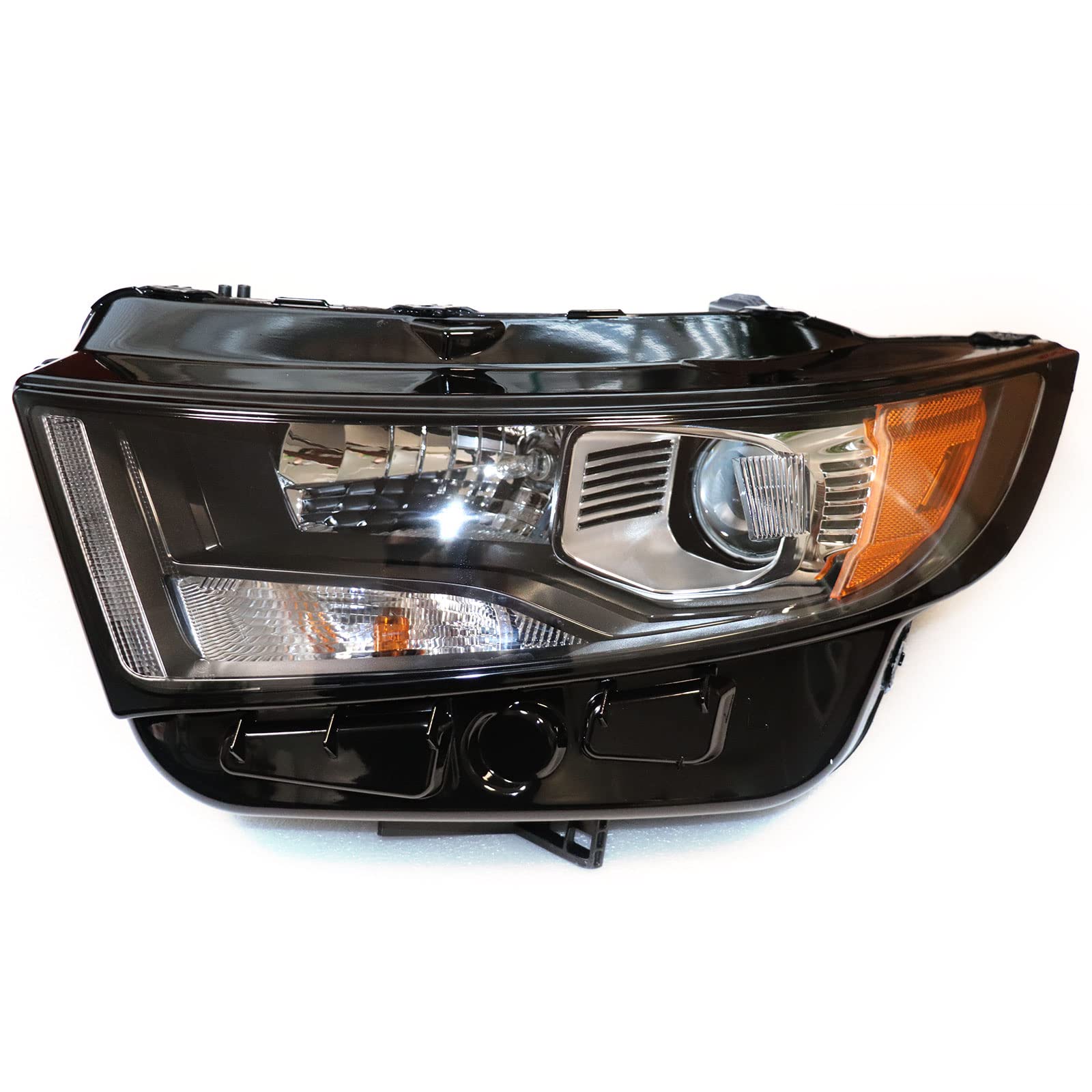 Left headlamp assembly composite used genuine OEM Ford Edge 2015-2018
