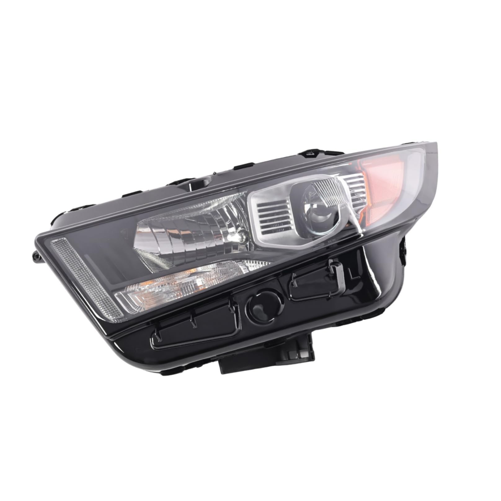 Left headlamp assembly composite new CAPA certified aftermarket Ford Edge 2015-2018