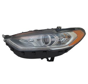 Left headlamp assembly composite new CAPA certified aftermarket Ford Fusion 2017-2020
