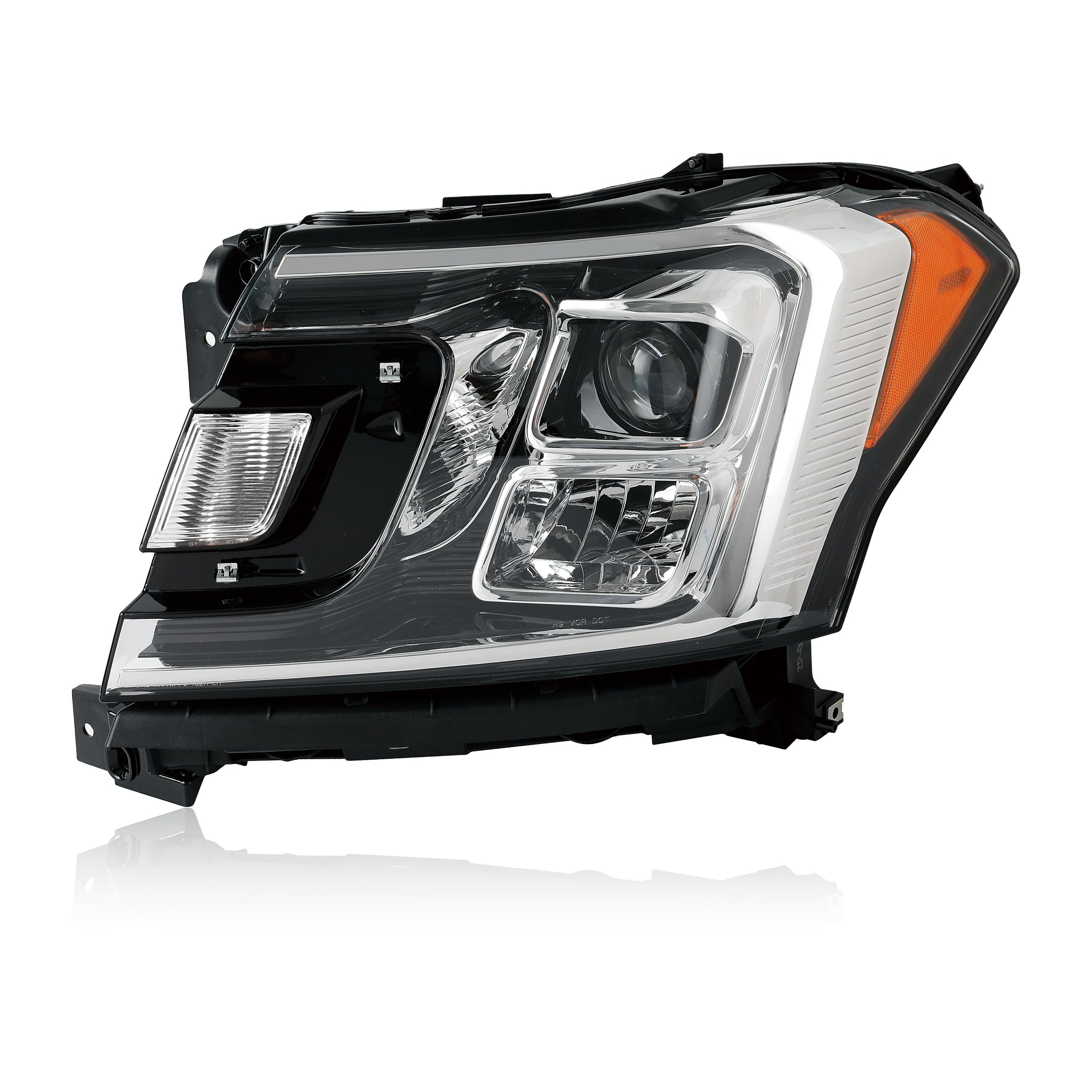 Left headlamp assembly composite new CAPA certified aftermarket Ford Expedition 2018-2021