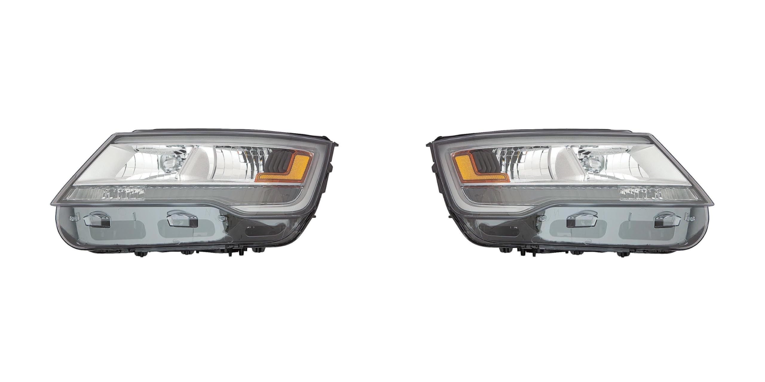 Left headlamp assembly composite new CAPA certified aftermarket Ford Explorer 2018-2019
