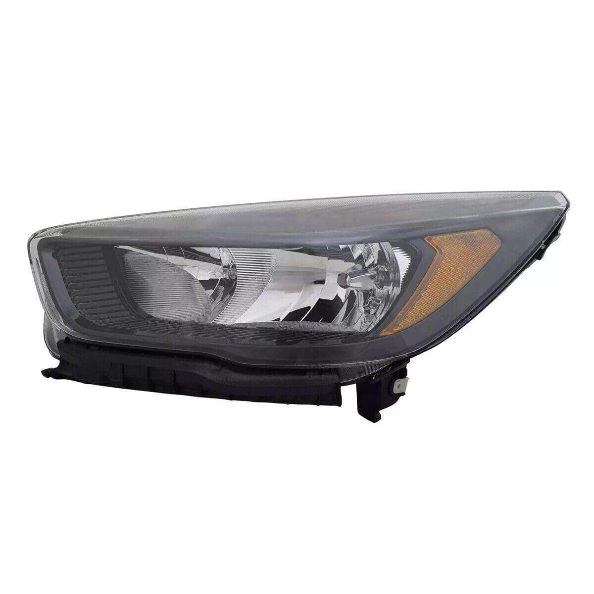 Left headlamp assembly composite new aftermarket replacement Ford Escape 2018-2019