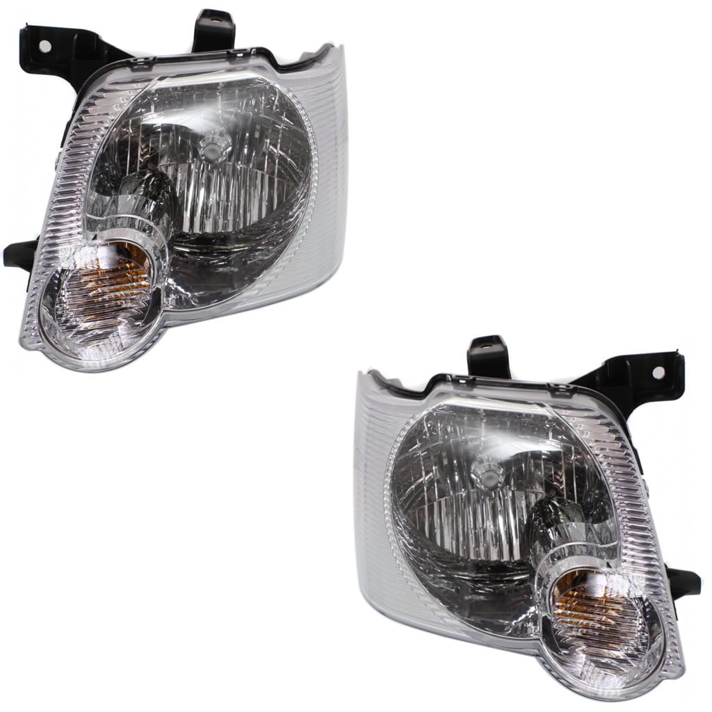 Right headlamp assembly composite new aftermarket replacement Ford Explorer 2006-2010
