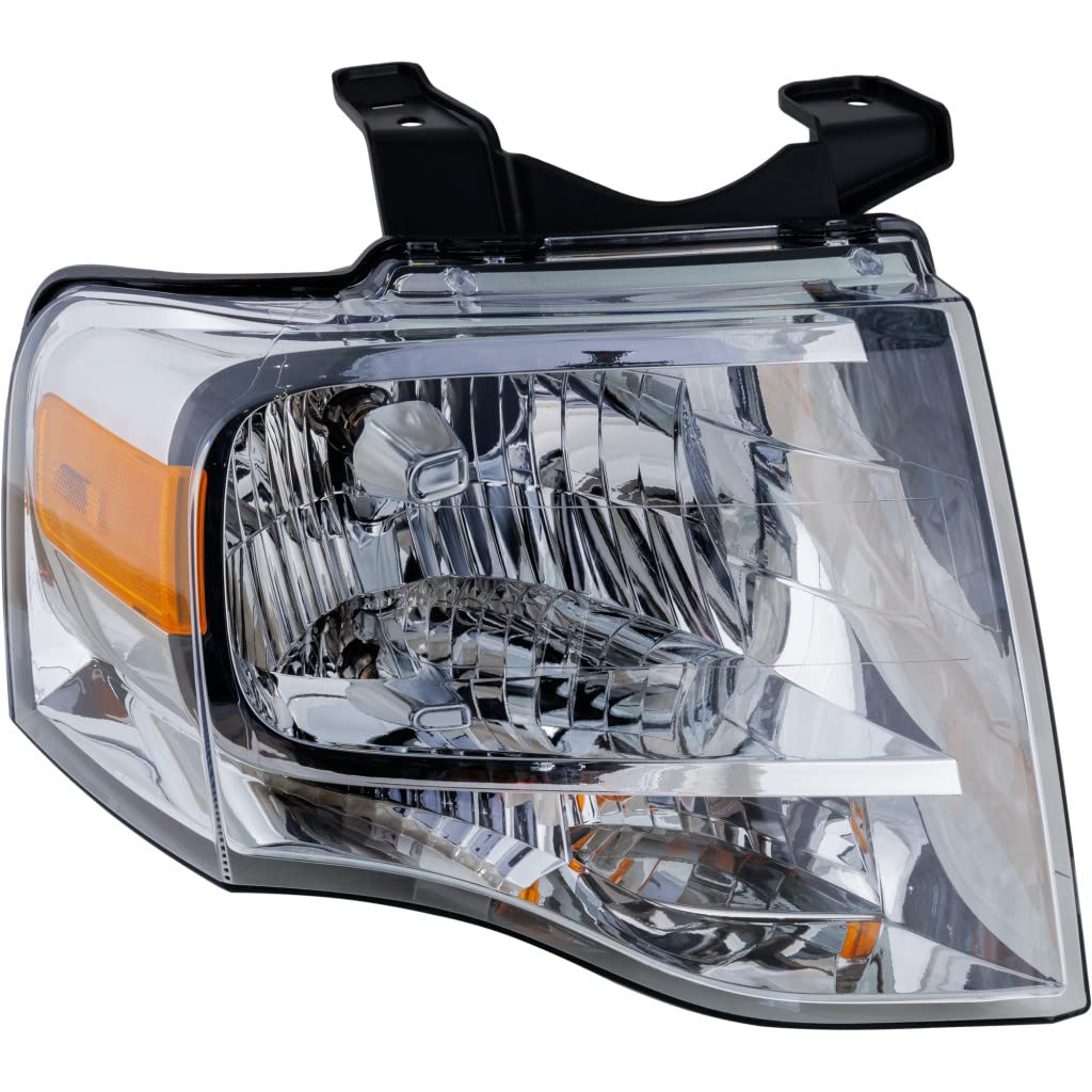 Right headlamp assembly composite new aftermarket replacement Ford Expedition 2007-2014