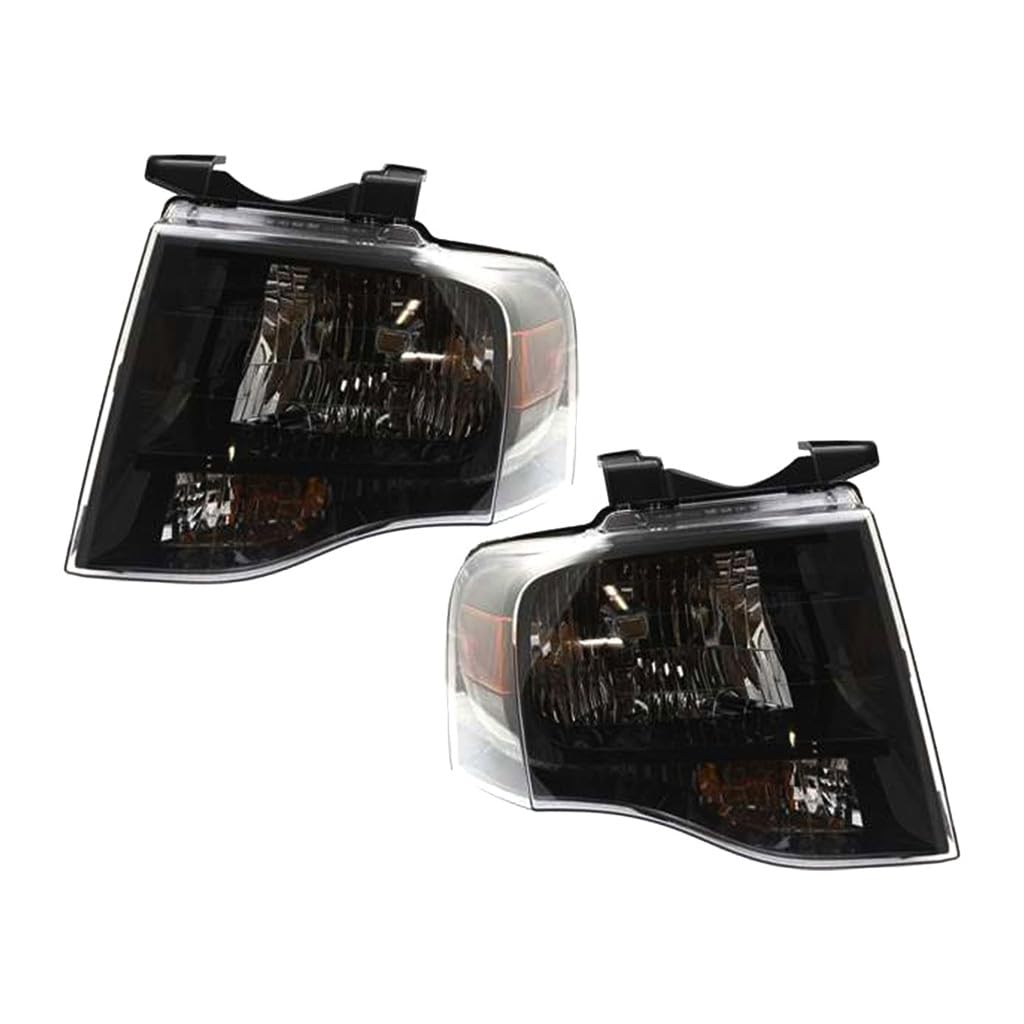 Right headlamp assembly composite new aftermarket replacement Ford Expedition 2007-2014