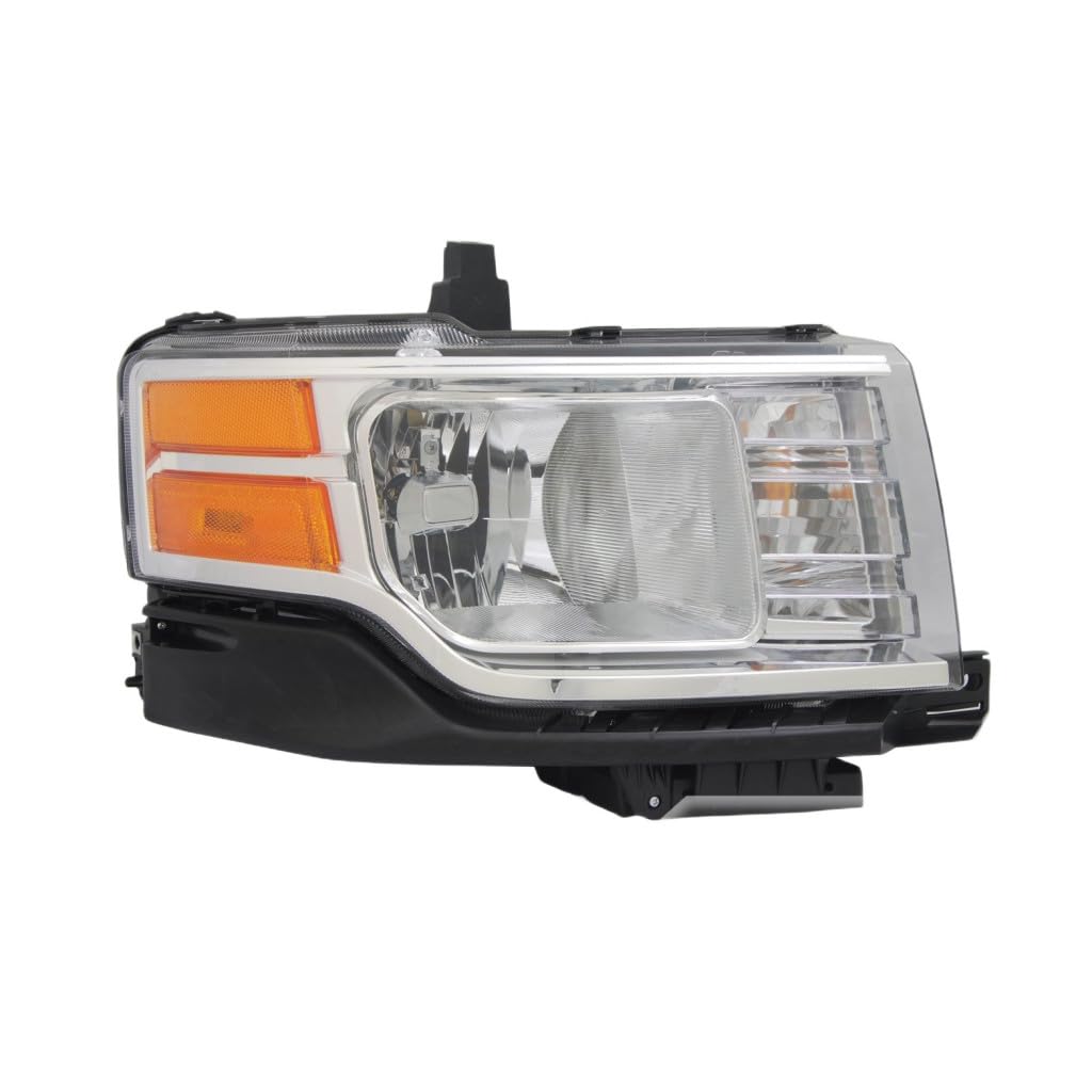 Right headlamp assembly composite new aftermarket replacement Ford Flex 2009-2012