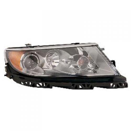 Right headlamp assembly composite new aftermarket replacement Lincoln MKZ 2010-2012