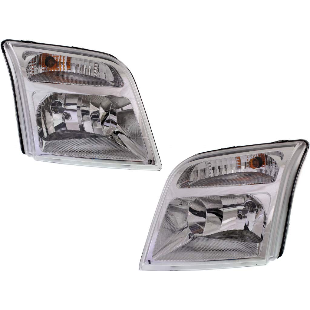 Right headlamp assembly composite new aftermarket replacement Ford Transit Connect 2010-2013