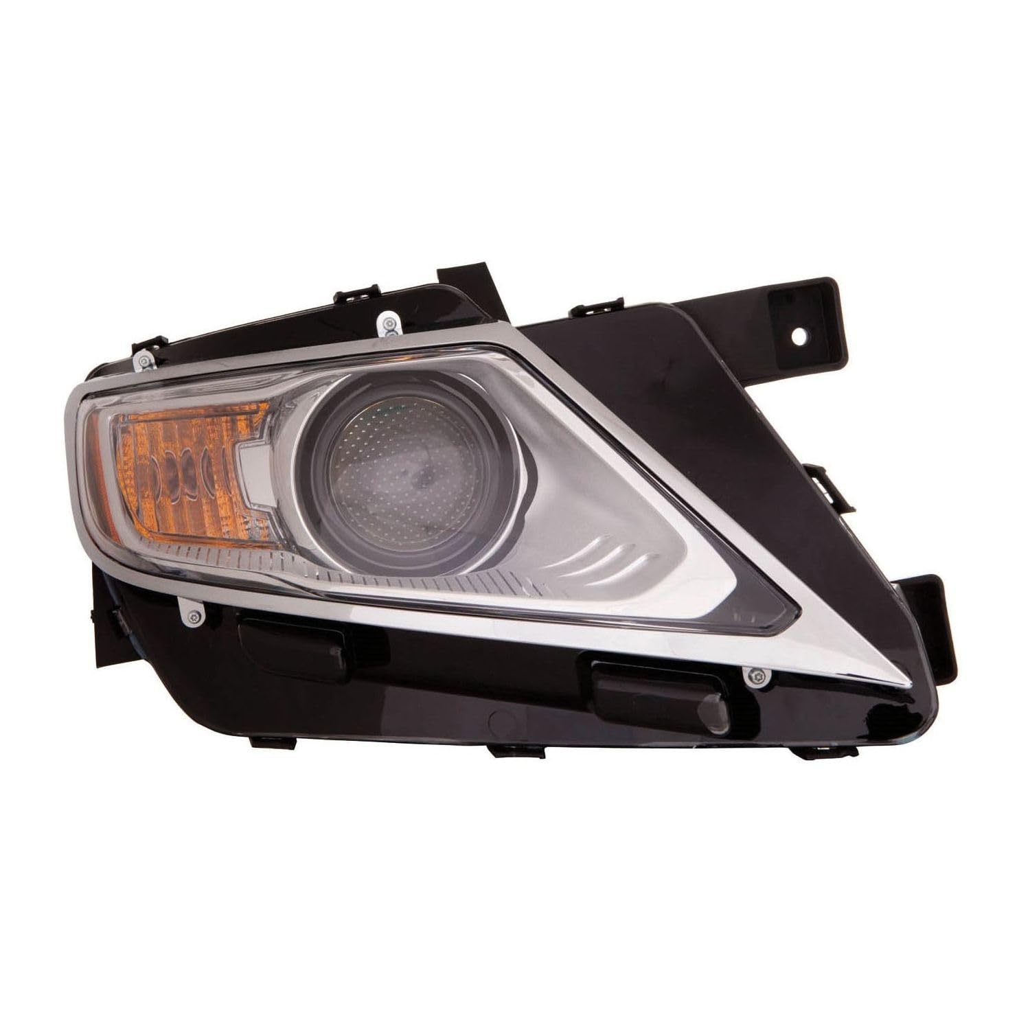 Right headlamp assembly composite new aftermarket replacement Lincoln MKX 2011-2015