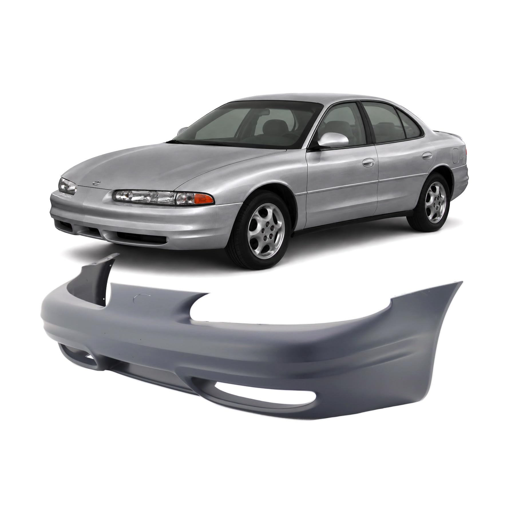 Front bumper cover used genuine OEM Oldsmobile Alero 1999-2004