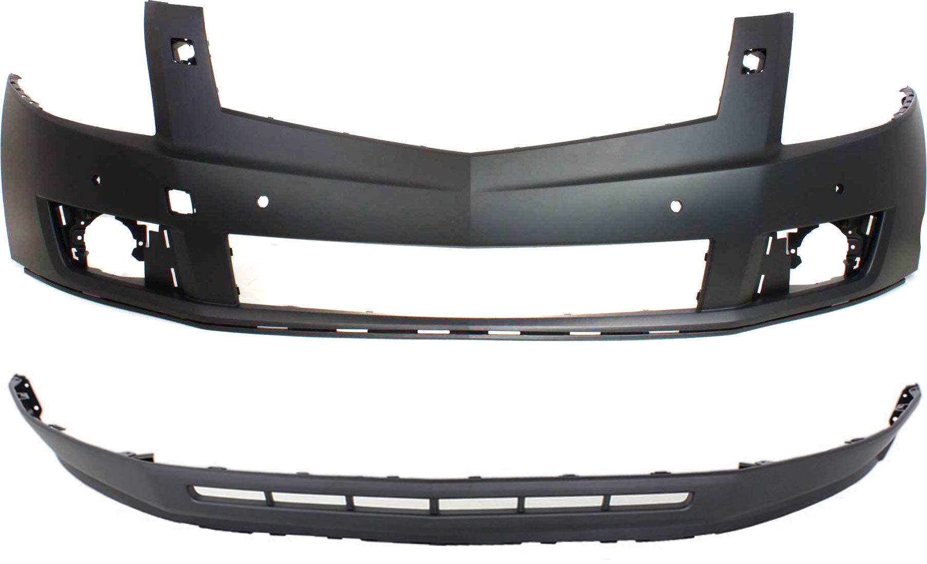 Front bumper cover new aftermarket replacement Cadillac SRX 2010-2012