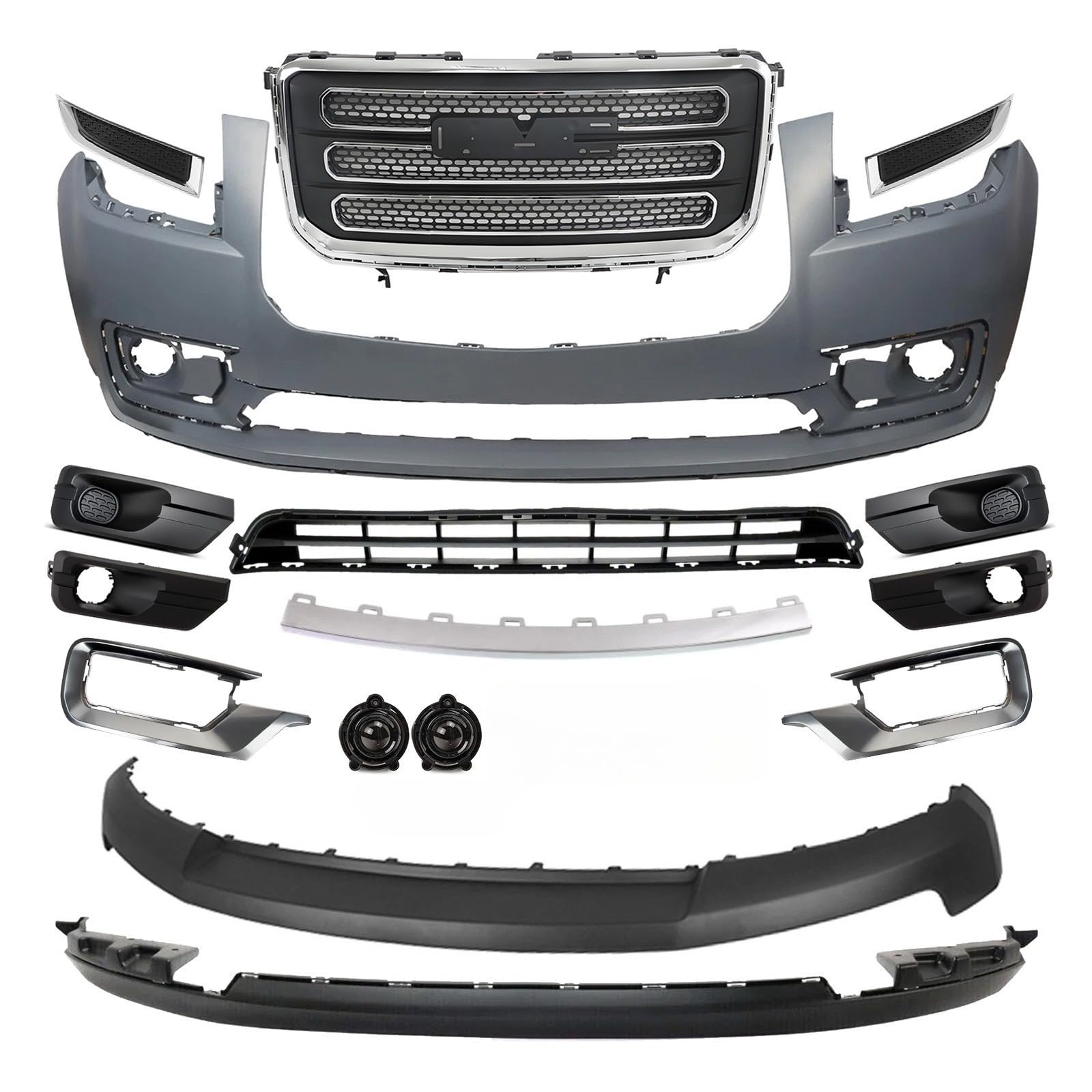 Front bumper cover used genuine OEM GMC Acadia 2013-2016