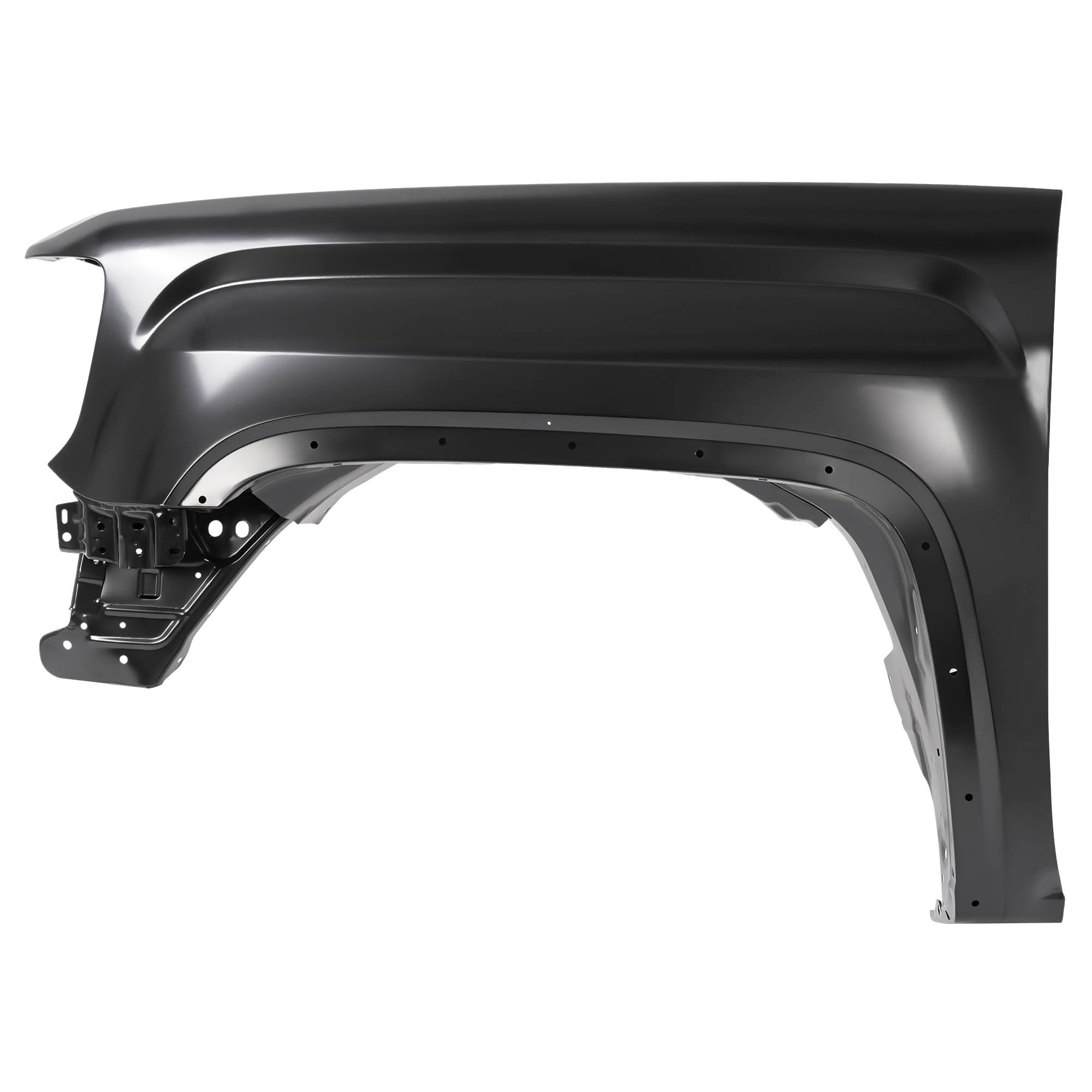 Left front fender assembly new aftermarket replacement GMC Sierra 1500 2014-2018