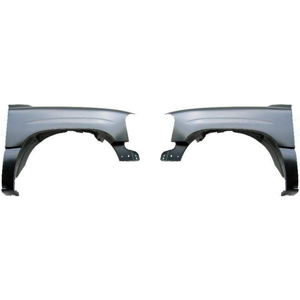 Right front fender assembly new CAPA certified aftermarket GMC Sierra 1500 1999-2006