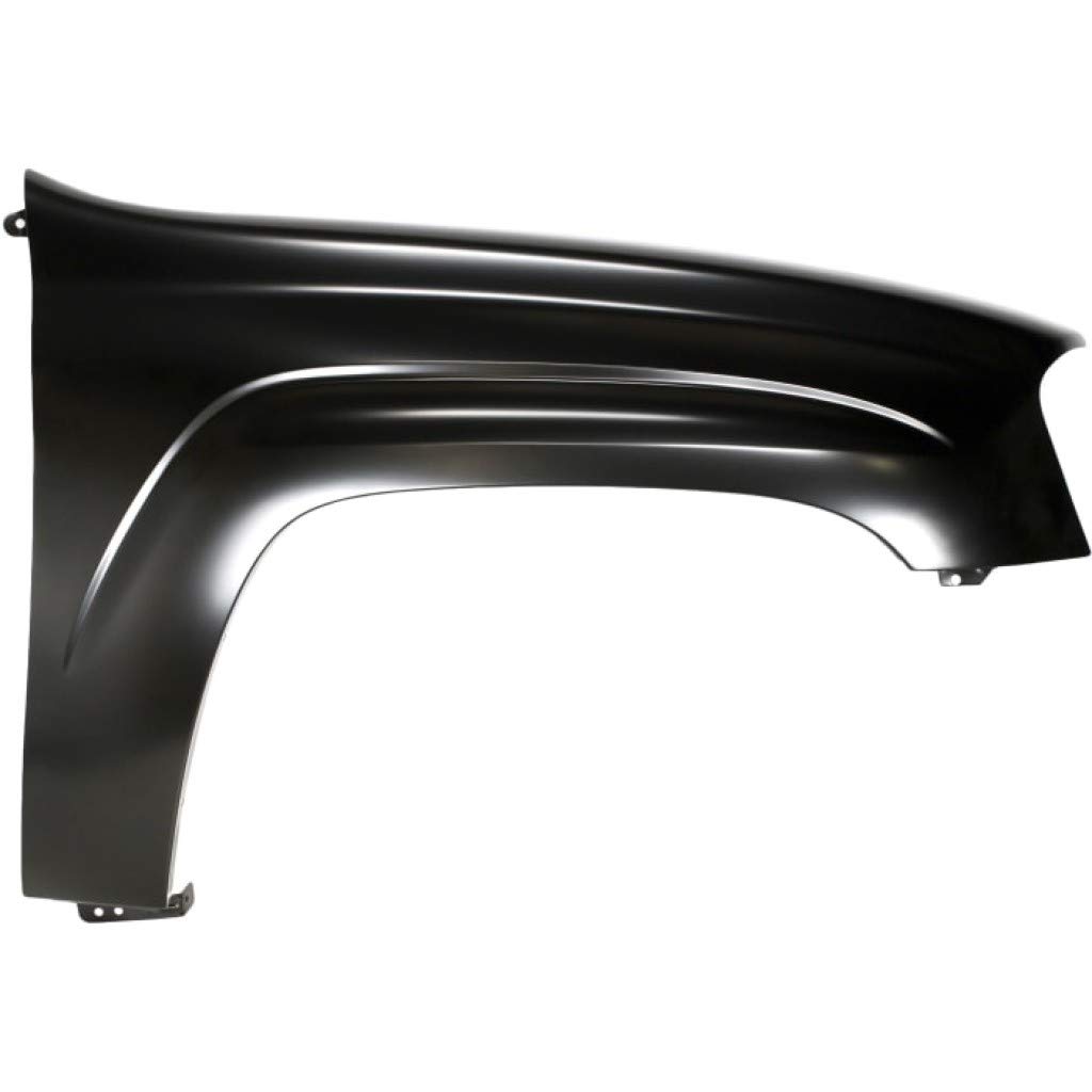 Right front fender assembly new aftermarket replacement Chevrolet Trailblazer 2002-2009