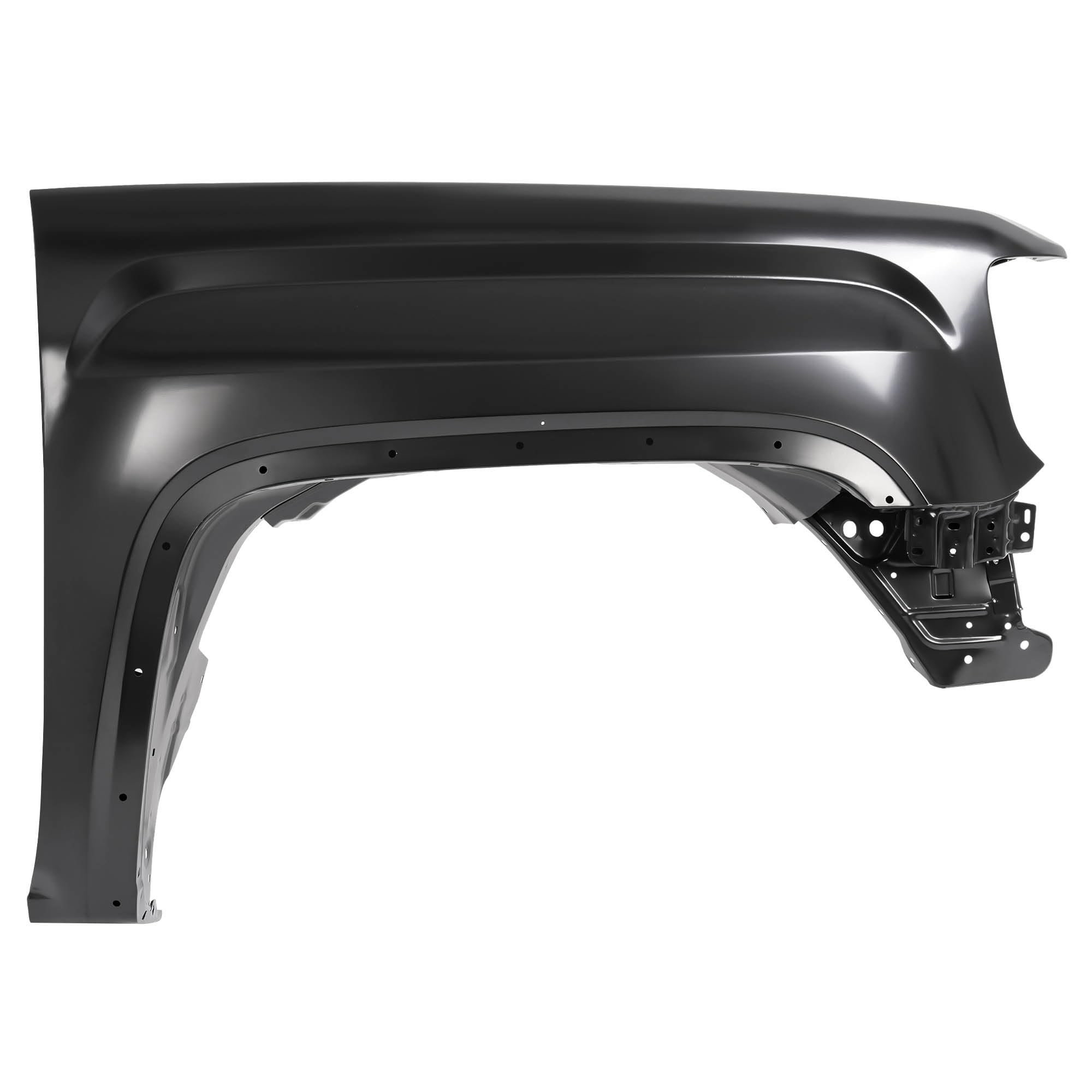 Right front fender assembly new CAPA certified aftermarket GMC Sierra 1500 2014-2018