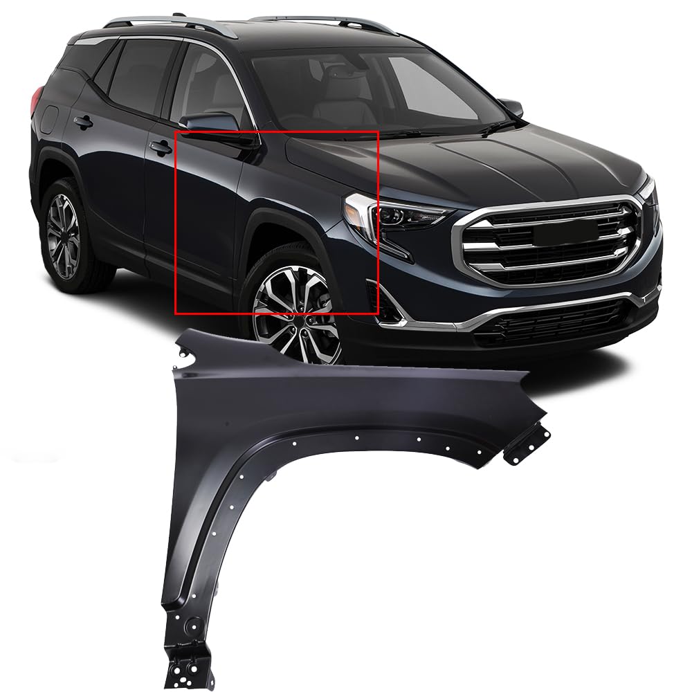 Right front fender assembly new aftermarket replacement GMC Terrain 2018-2024