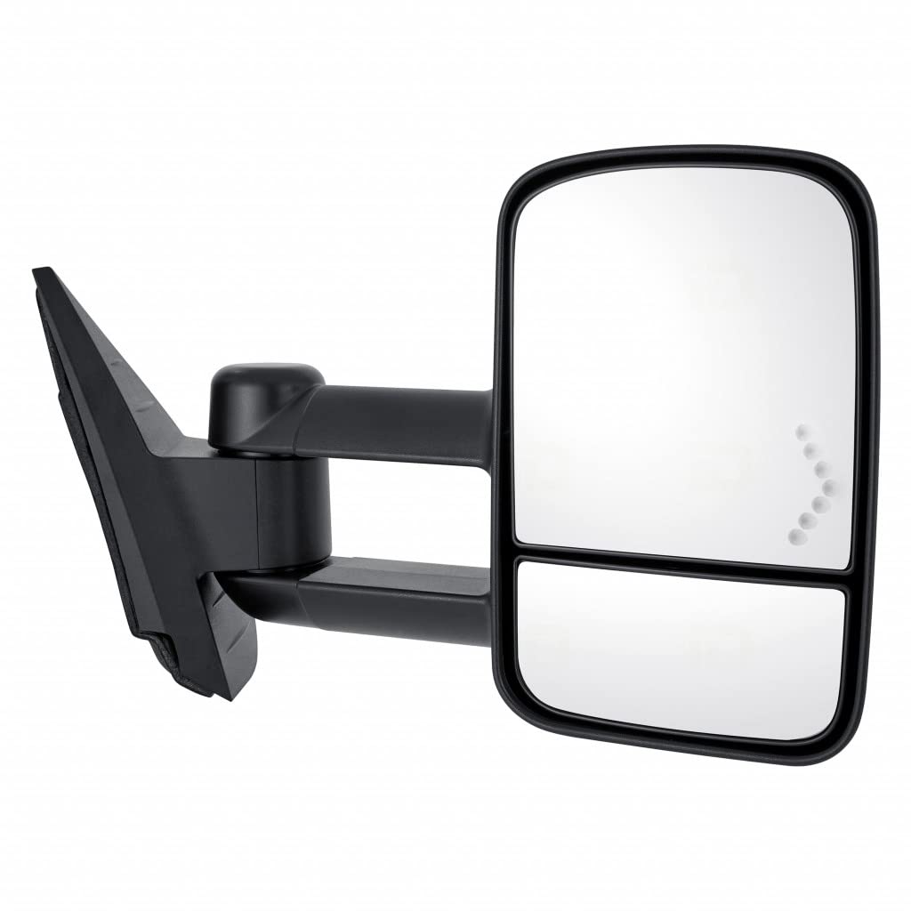 Right mirror outside rear view new aftermarket replacement Chevrolet Silverado 2500 HD 2007-2014