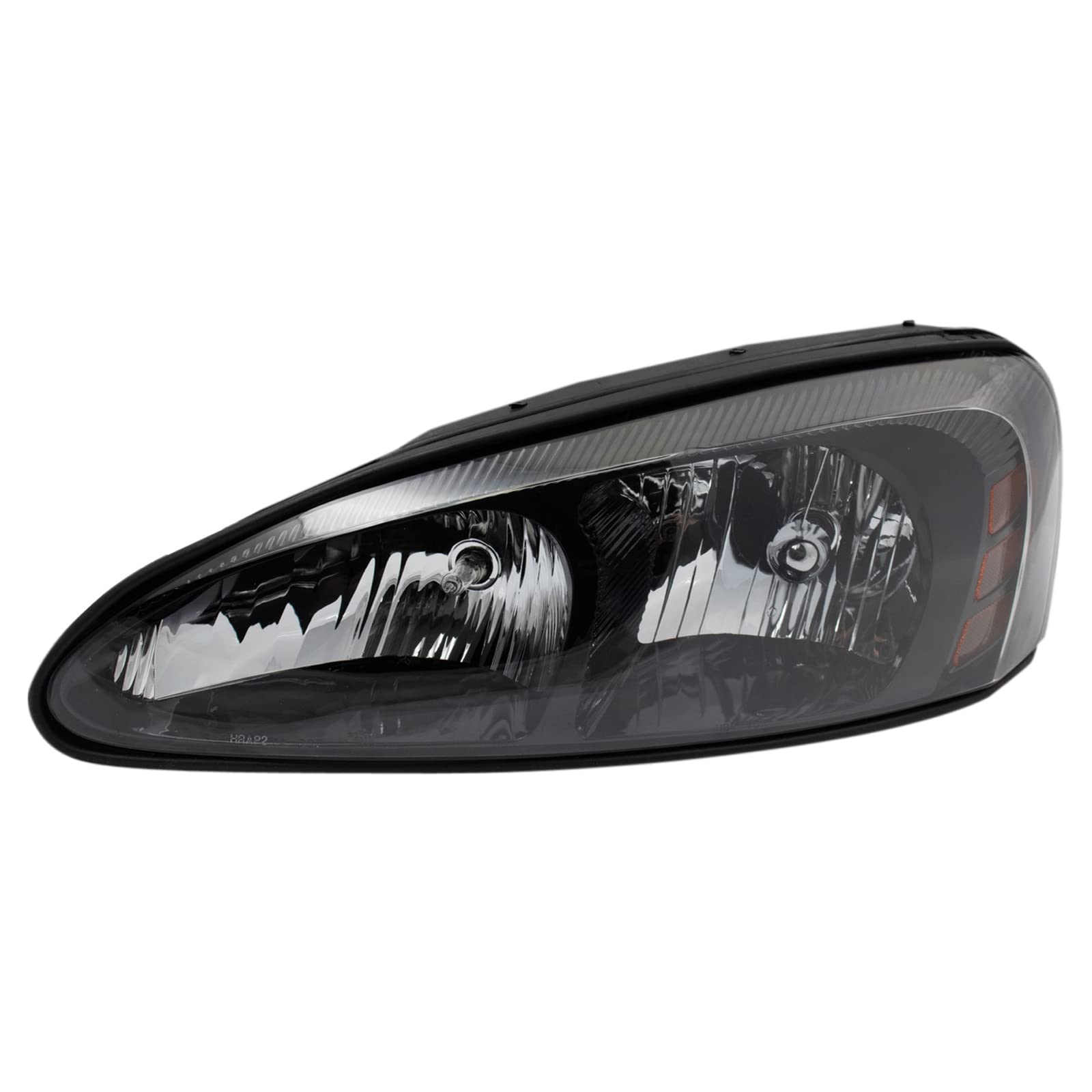 Left headlamp assembly composite new CAPA certified aftermarket Pontiac Grand Prix 2004-2008