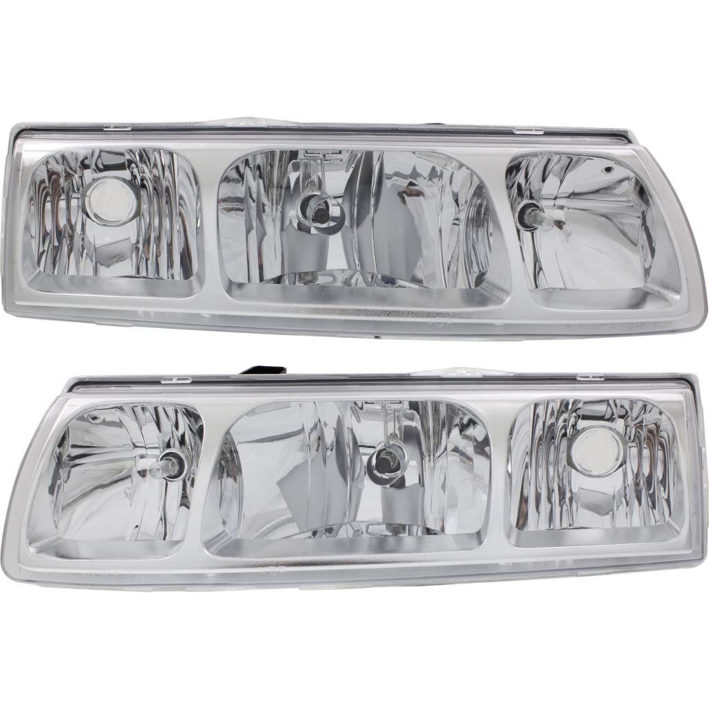 Left headlamp assembly composite new aftermarket replacement Saturn VUE 2005
