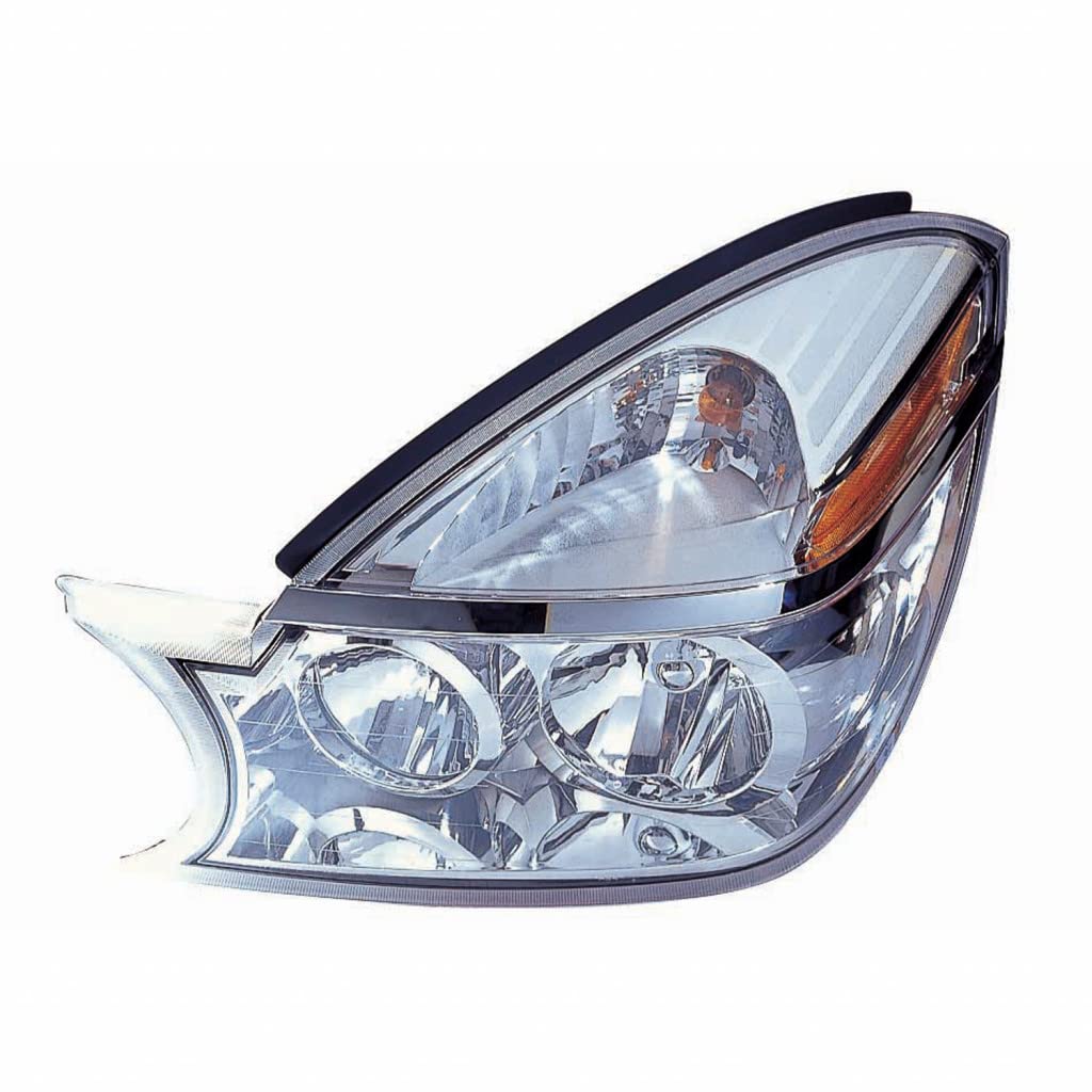 Left headlamp assembly composite new CAPA certified aftermarket Buick Rendezvous 2006-2007