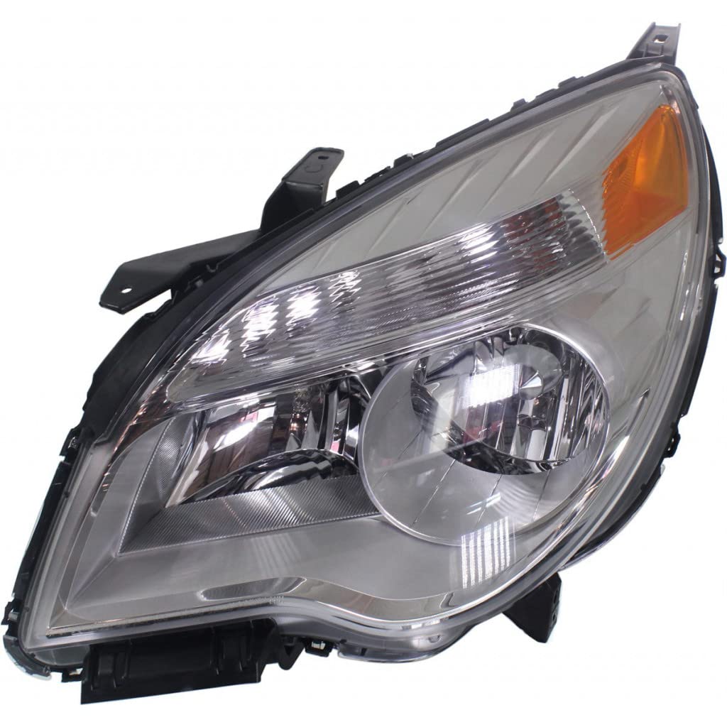 Left headlamp assembly composite new aftermarket replacement Chevrolet Equinox 2010-2015
