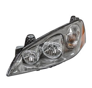 Left headlamp assembly composite new CAPA certified aftermarket Pontiac G6 2008-2010